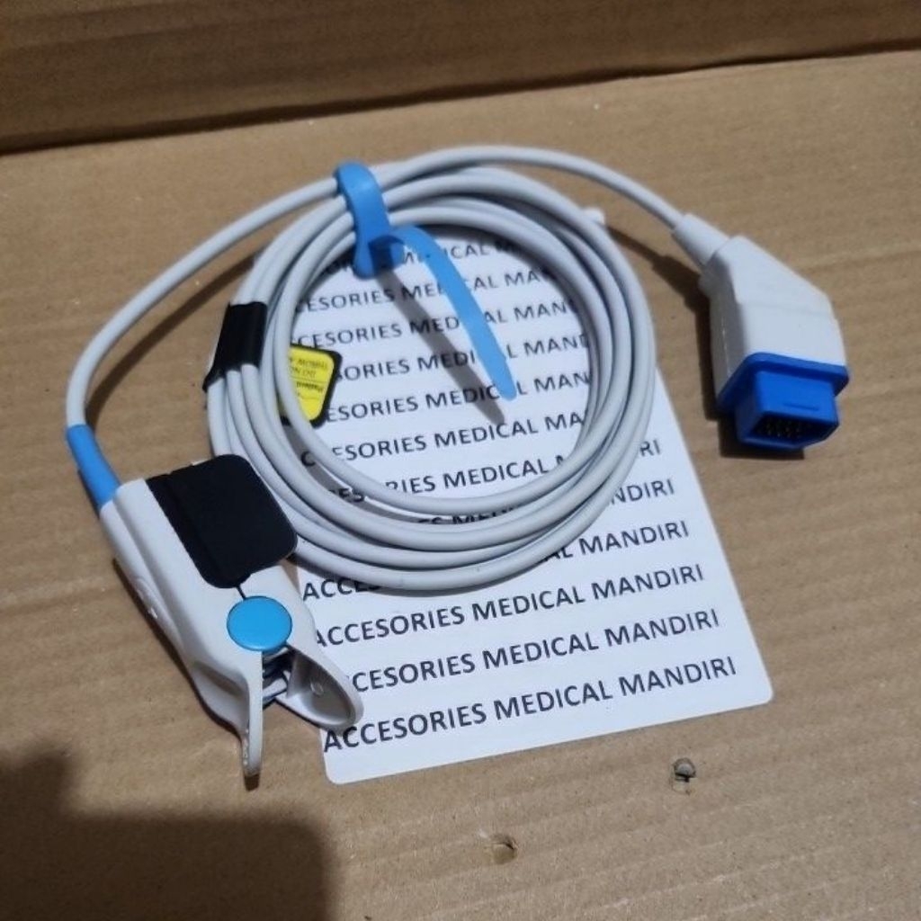 Kabel Spo2 Nihon Kohden 14 Pin Adult Clip / Kabel Spo2 Nihon Kohden