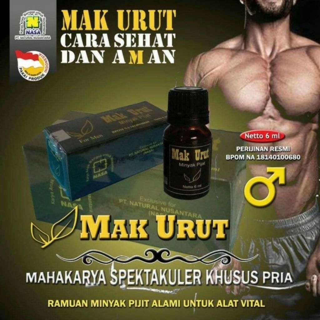 Ayla Mak Urut Minyak pijat pria