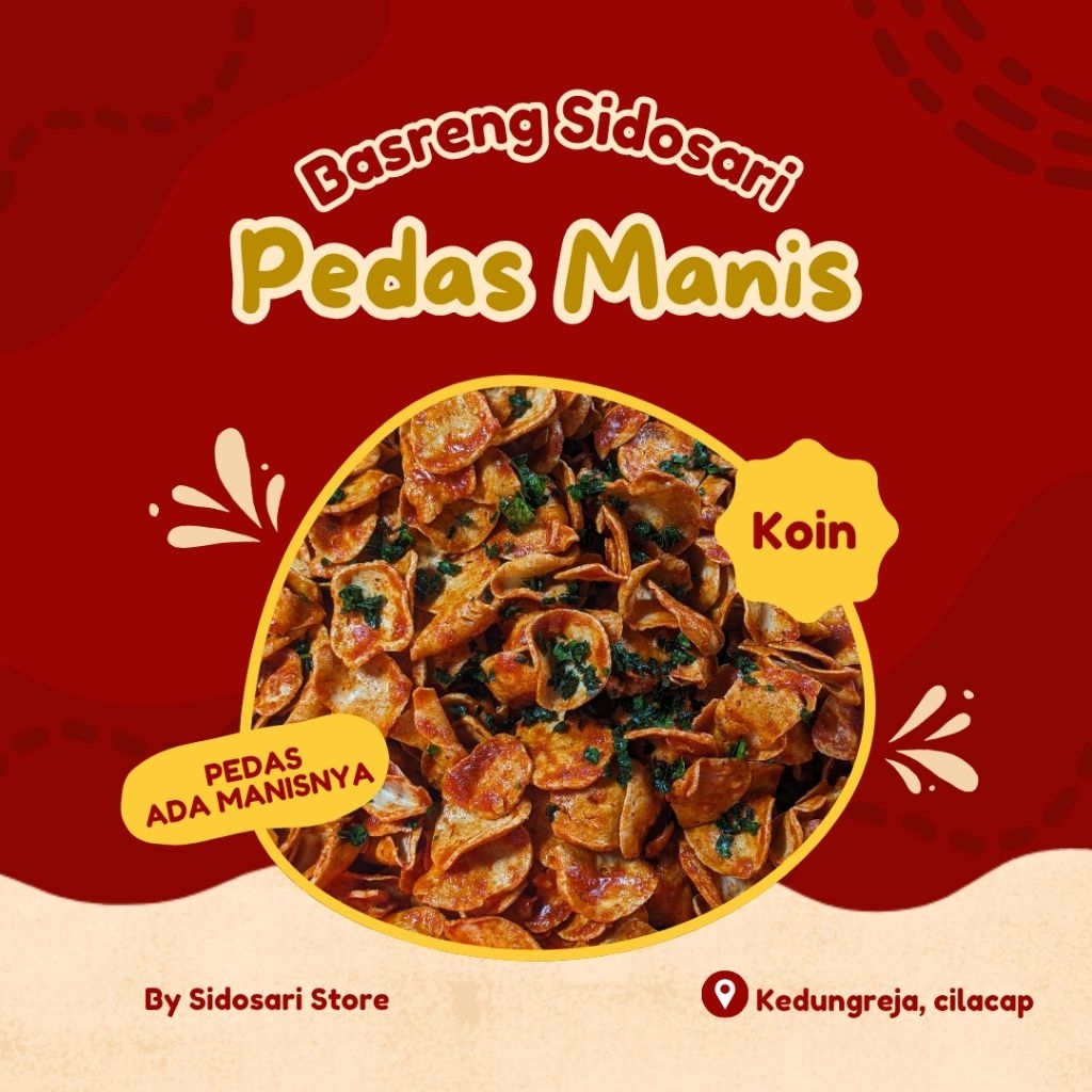 

BASRENG KOIN PEDAS MANIS BUMBU BASAH