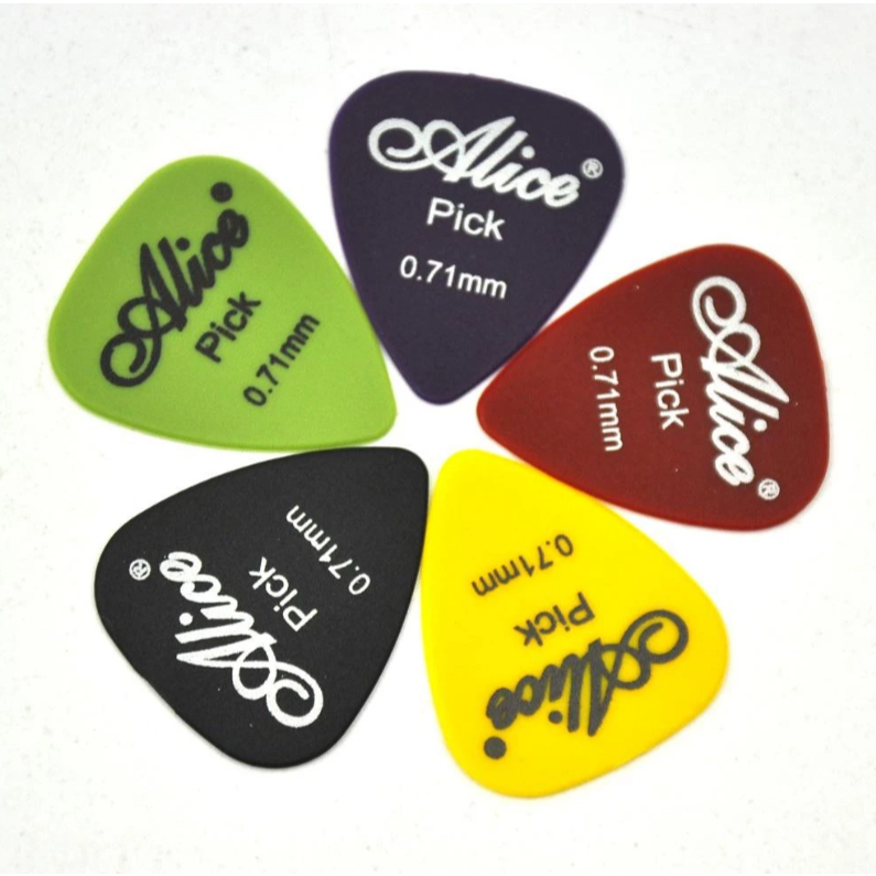 [TKD2] Pick Gitar Alice 0.71 mm Bahan ABS