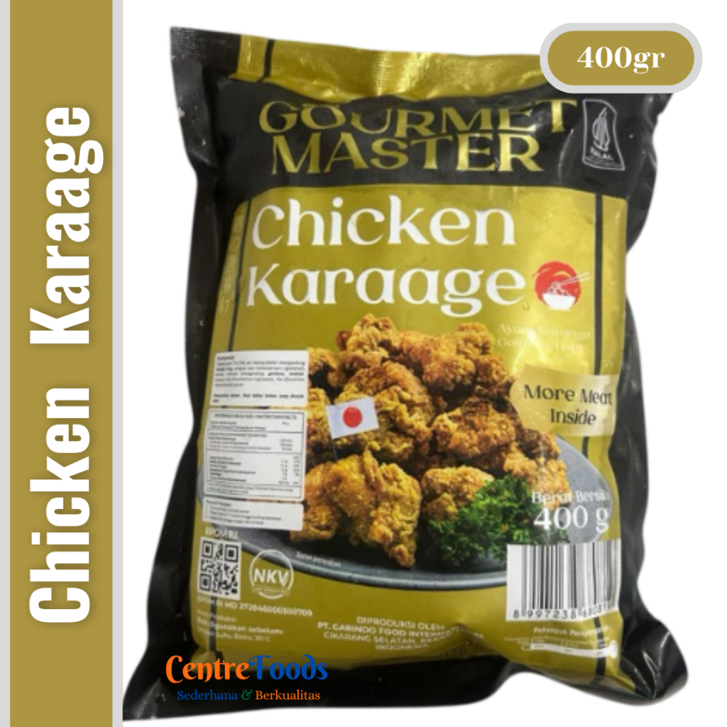 

Ayam Karaage - Chicken Karaage GOURMET MASTER | 400gr [ Harga Per BKS ]