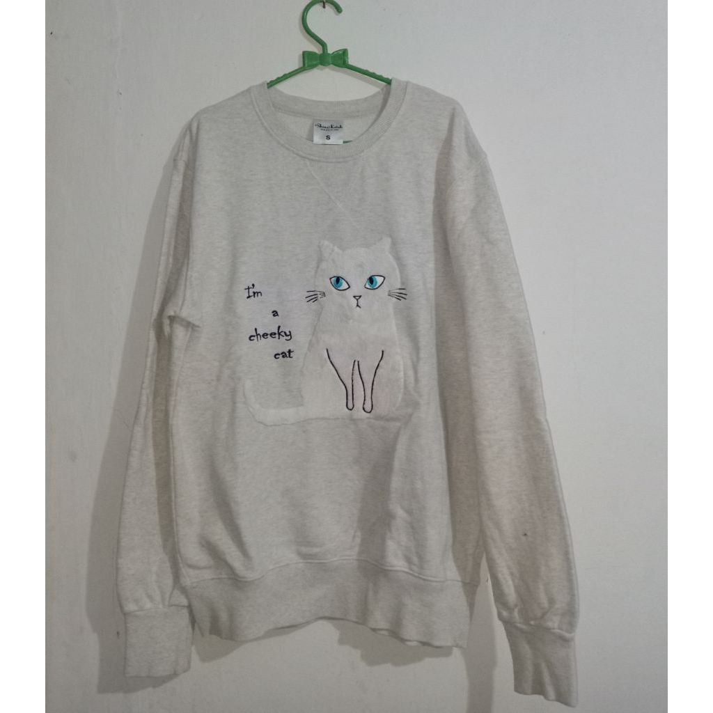 Preloved sweater kucing