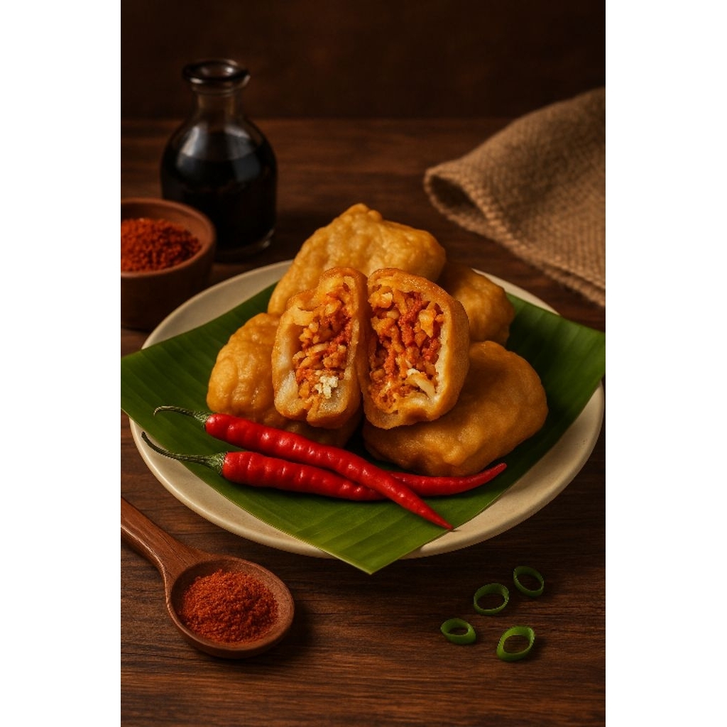 

Tahu isi jeletot frozen by ngunyahtsk/Tahu Huha/Tahu isi ayam suwir/Tahu isi ati ampela/Tahu isii usus pedas/Tahu isi bakso pedas/Tahu isi jando pedas/Tahu isi keju