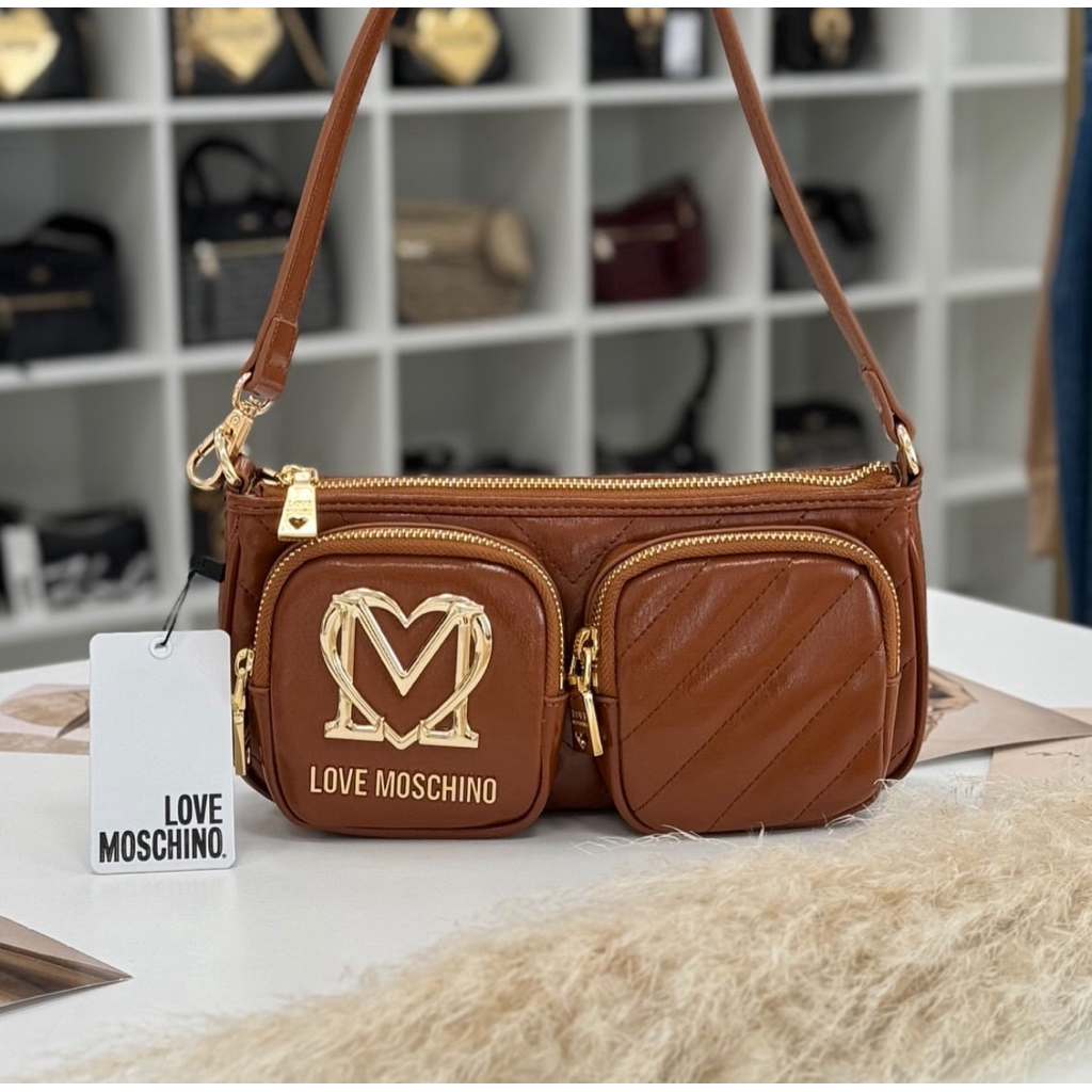 Love Moschino Shoulder Bag - Brown Original