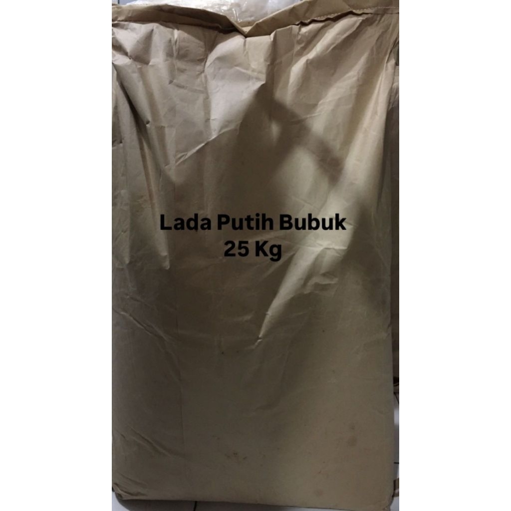 

LADA PUTIH BUBUK 25 KG