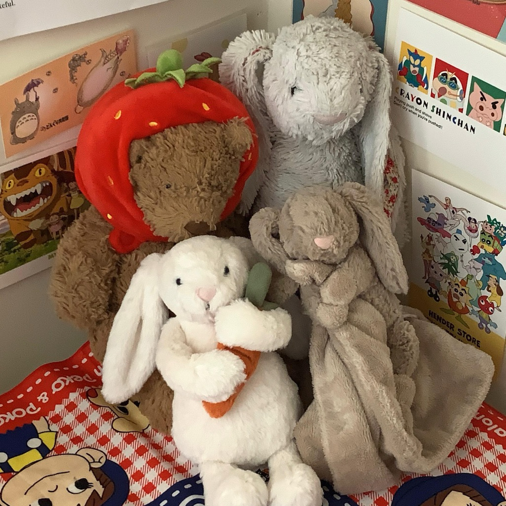 JC Jellycat Bashful Bunny Basketball Amuseable