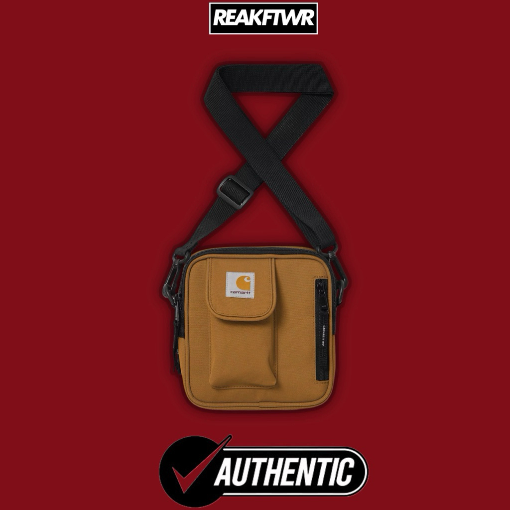 Carhartt Wip Essentials Bag Small Hamilton Brown 100% Authentic