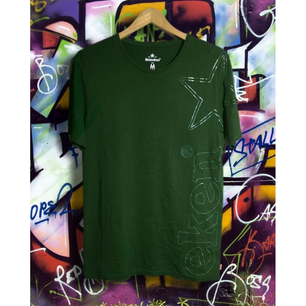 Heineken kaos brand second/bekas/branded