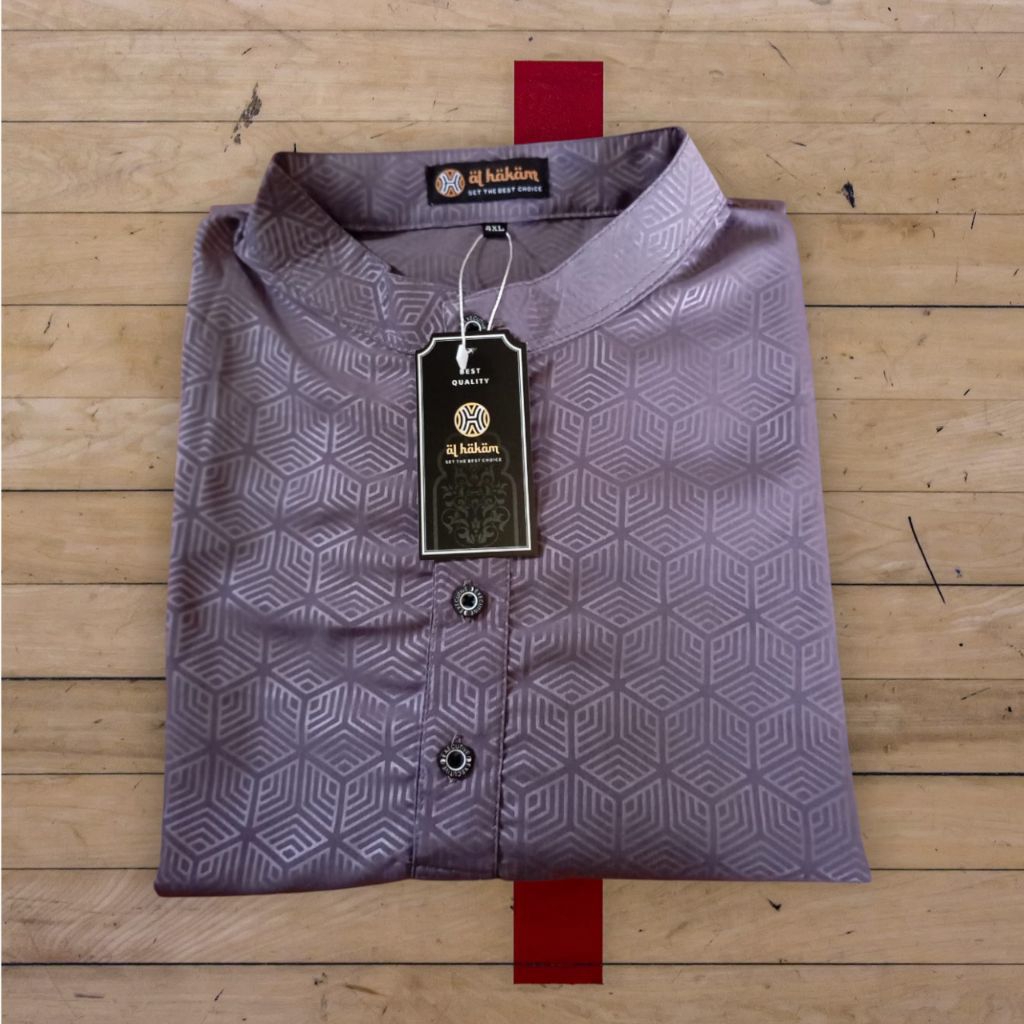 premium baju koko kurta jumbo pria dewasa lengan pendek koko kurta toyobo terbaru