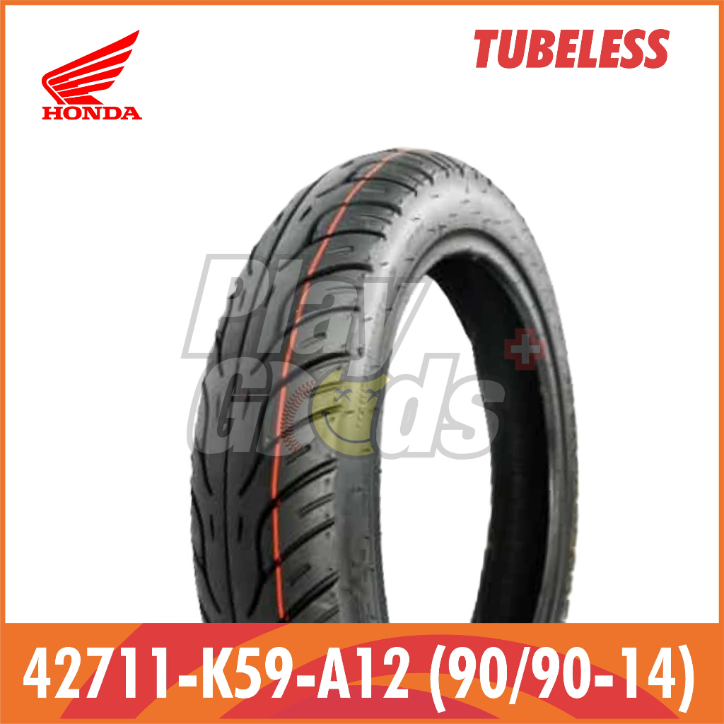 BAN Motor - HONDA K59 A12 ( 90/90-14) Tubeless