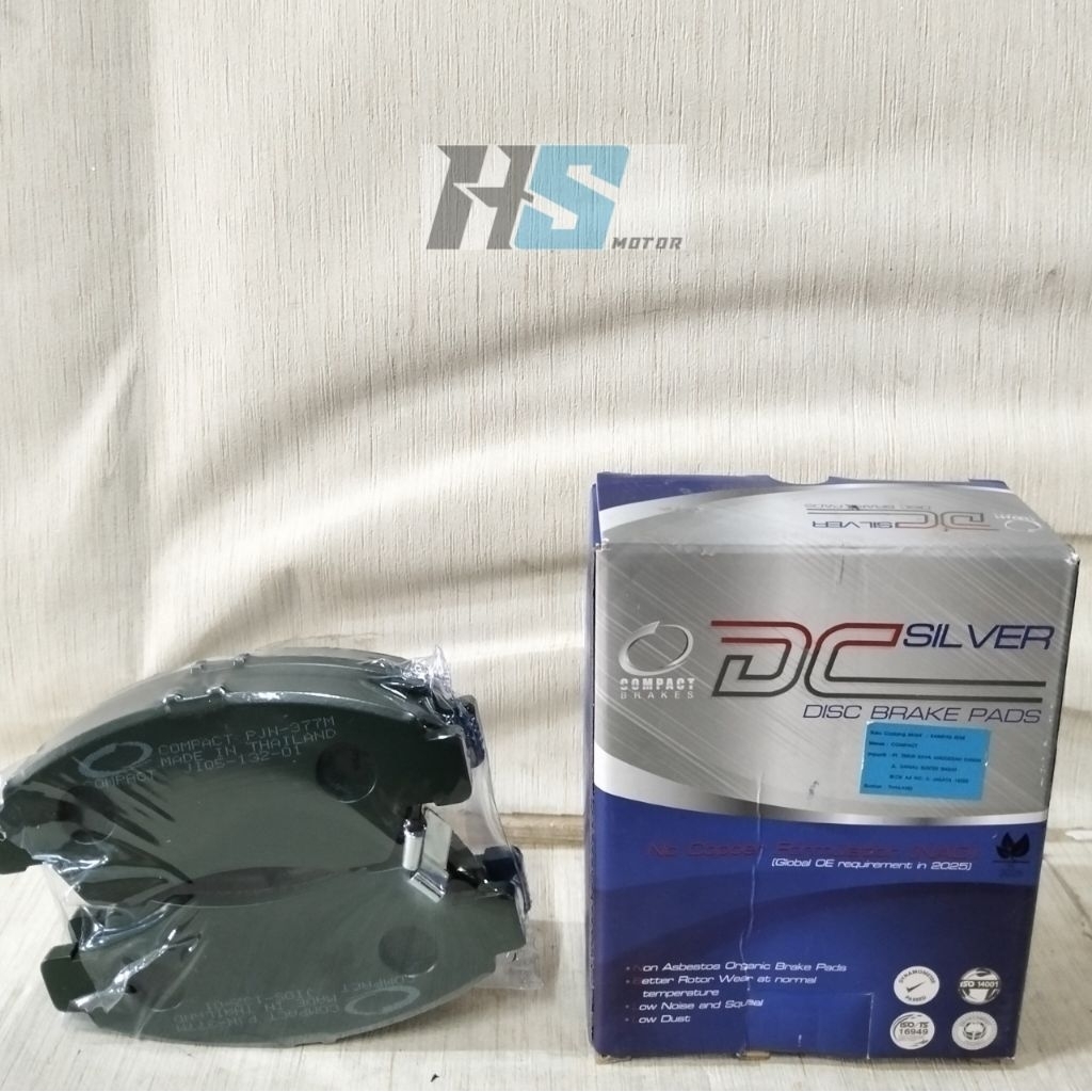 COMPACT BRAKE PAD KAMPAS REM DEPAN MOBIL HONDA JAZZ IDSI CITY IDSI CIVIC GENIO CIVIC ESTILLO BRIO 45