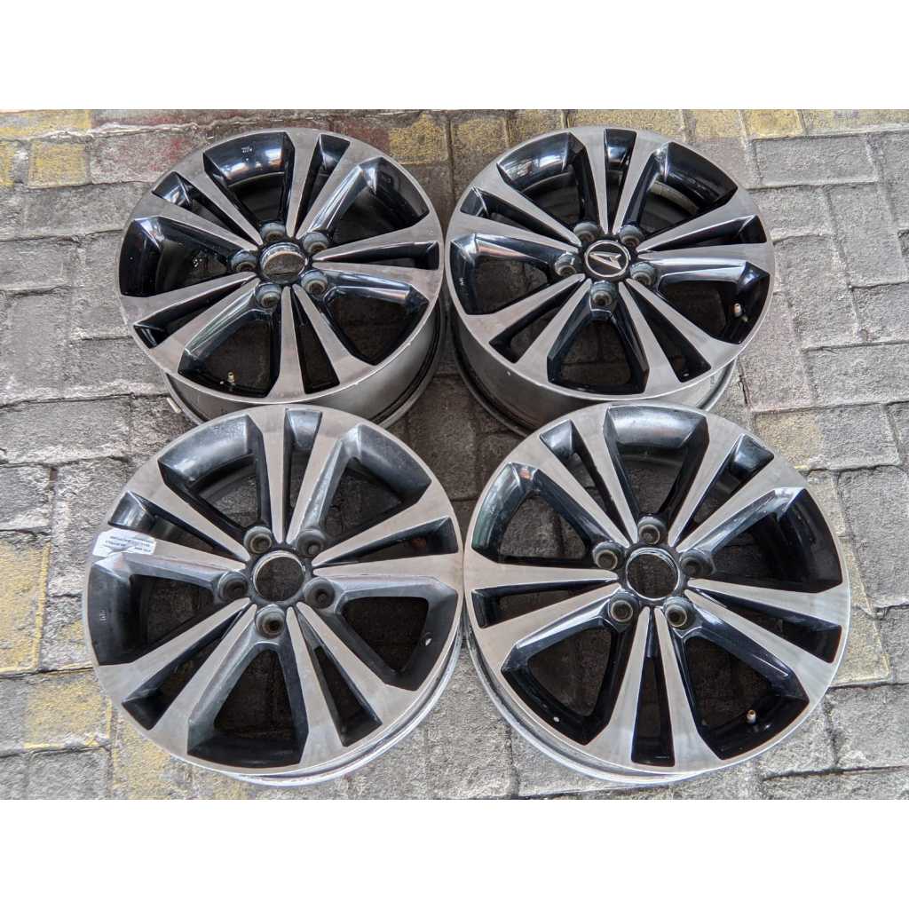 VELG MOBIL ORI STD NEW TERIOS RING 17 LEBAR 6,5 PCD 5X114ET50 RUSH INNOVA CAMRY ACCORD XTRAIL APV LU