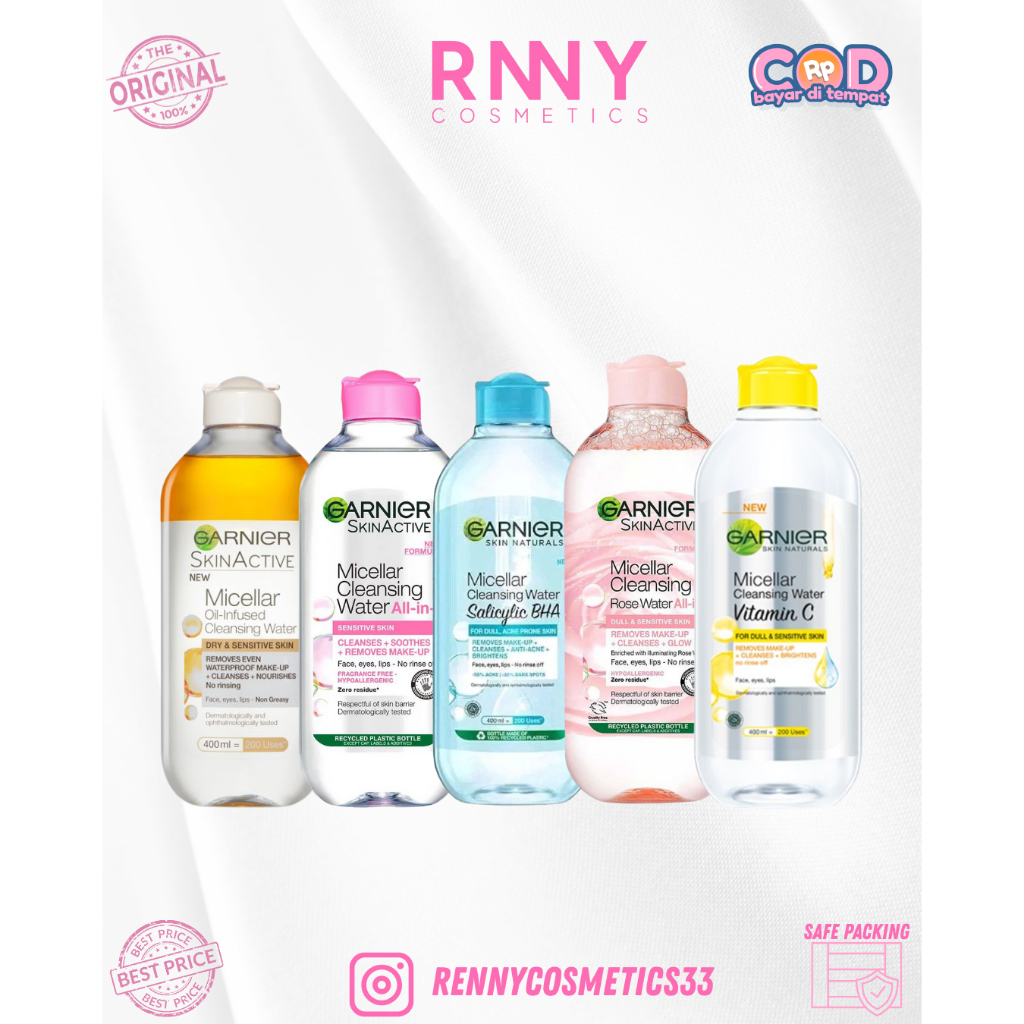 -♡´-RENNYS-♡´- Garnier Micellar Cleansing Make Up Remover 400ml