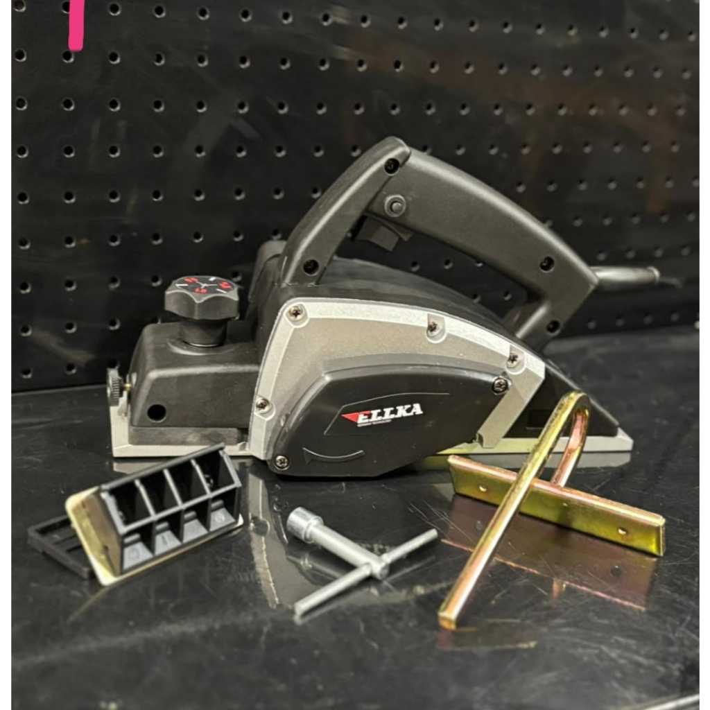 Promo Mesin Pasah Kayu Ketam Planer ELLKA Mesin Penghalus Kayu Listrik Ketam Kayu Berkualitas GermaN