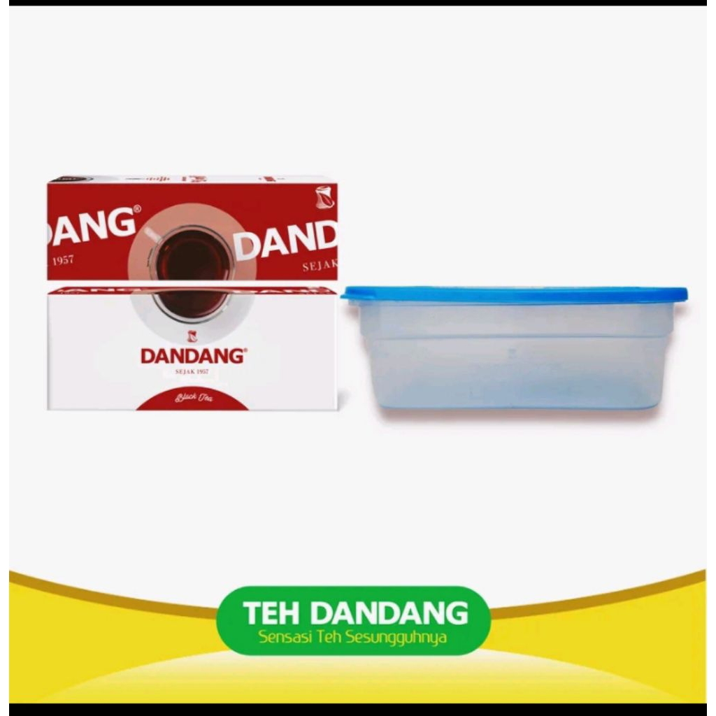 

teh dandang black tea / teh hitam celup (gratis lunch box)