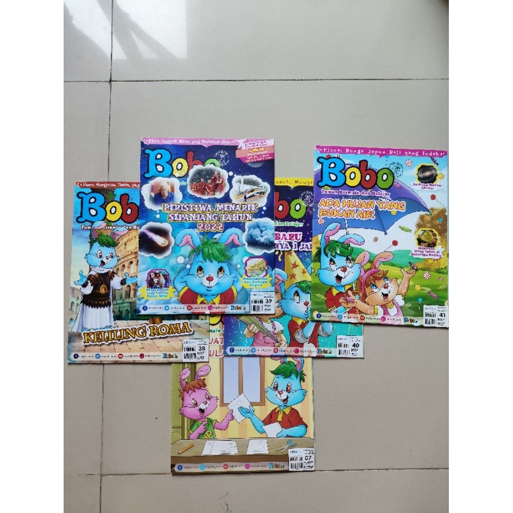 Majalah BOBO Preloved kondisi bagus sekali