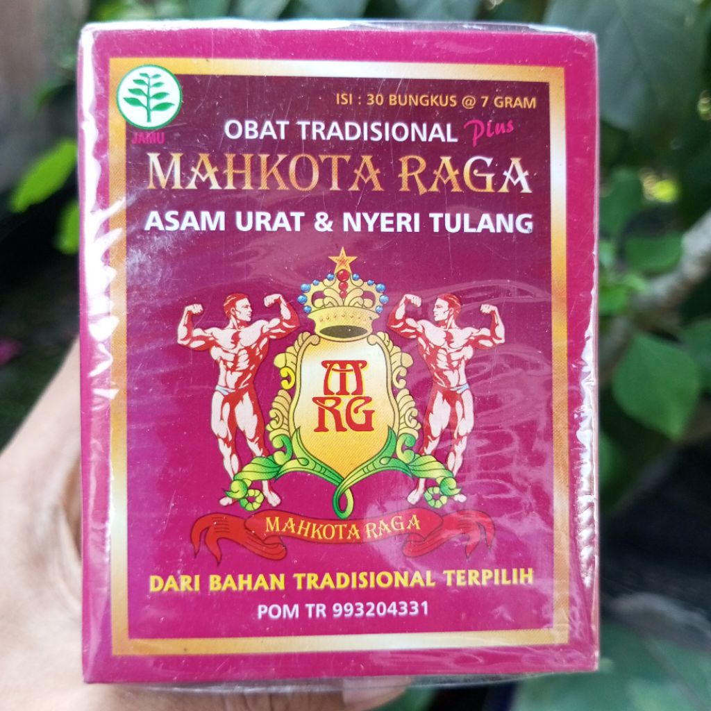 

MAHKOTA RAGA ASAM URAT & NYERI TULANG HERBAL TRADISIONAL SERBUK