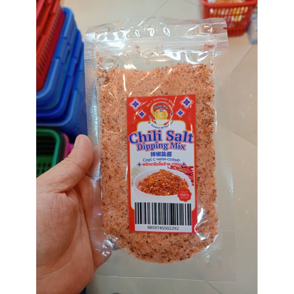 

Bumbu cocolan buah Thailand Chili Salt Dipping Mix 100 gr