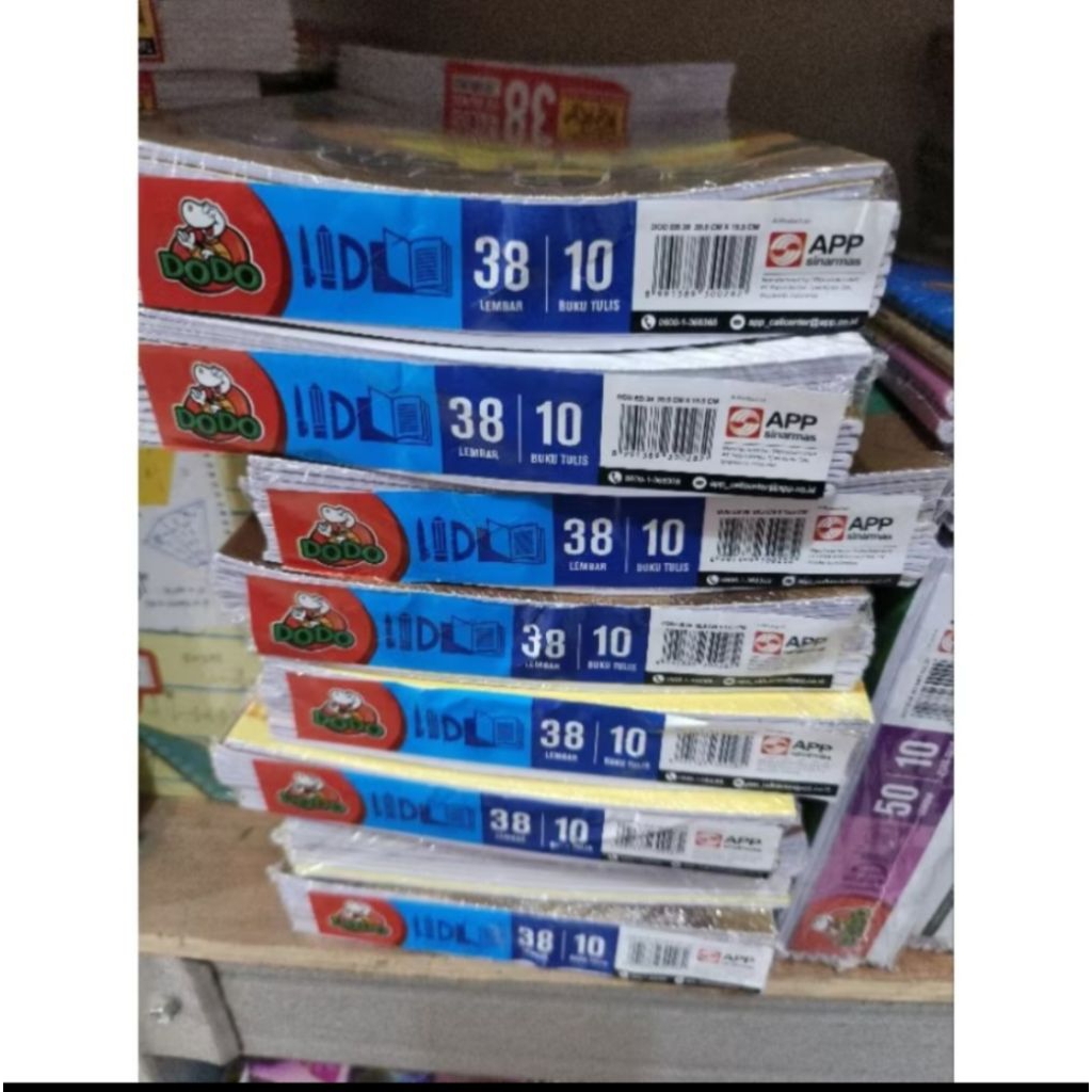 

3) Buku Tulis Dodoawd