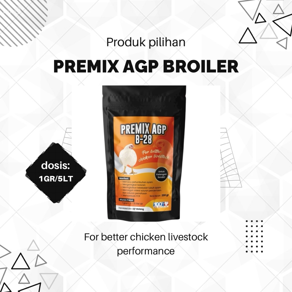 premix agp - vitamin ayam - pemacu pertumbuhan ayam