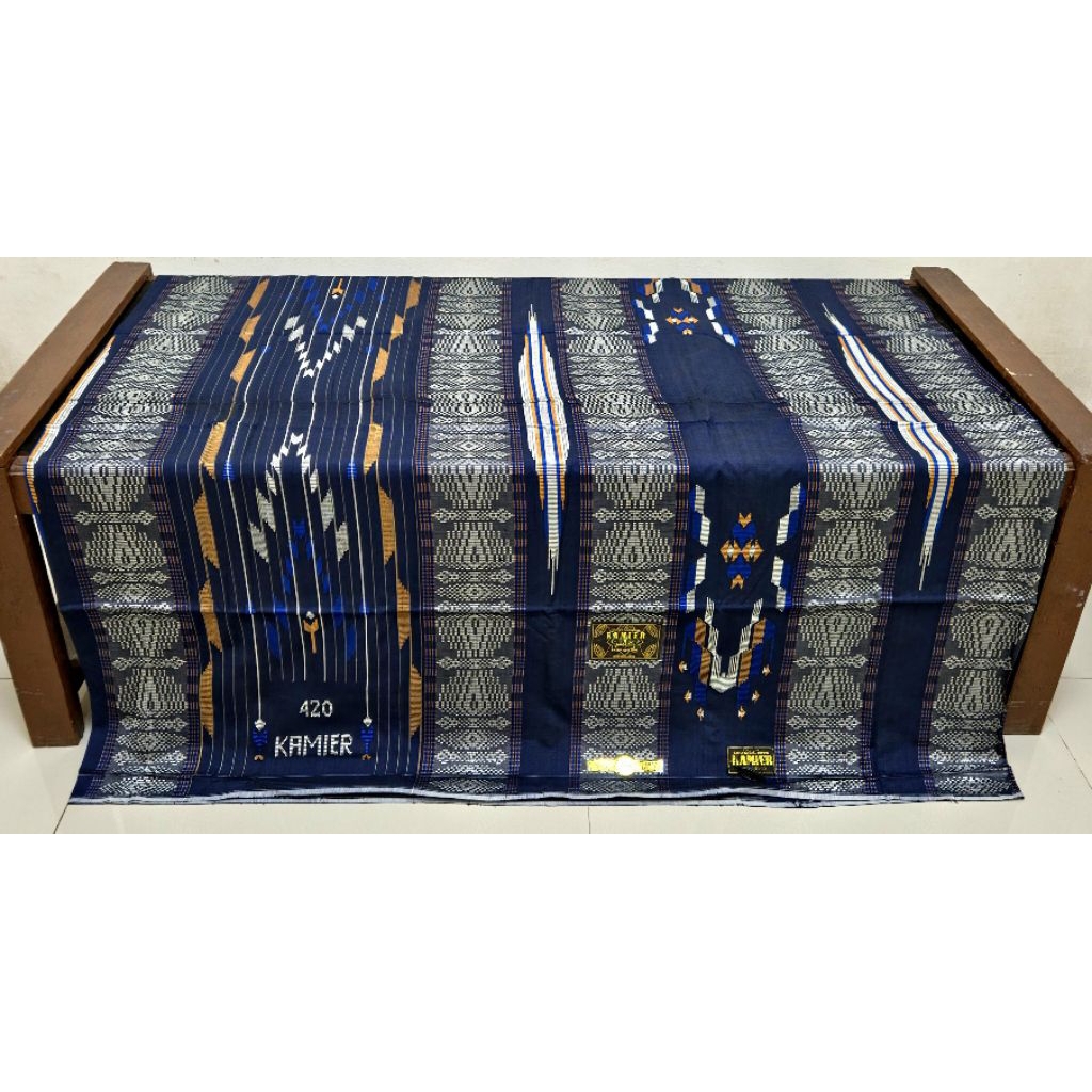Sarung Tenun Tradisional KAMER/KAMIER full sutra 420 Exclusive Premium original