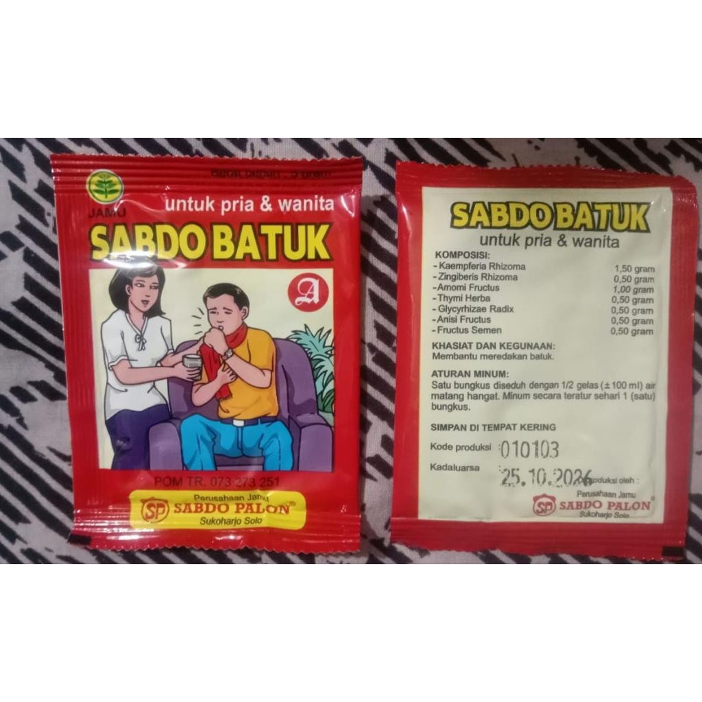 

Jamu Herbal Sabdo Batuk