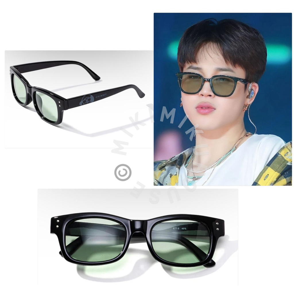 BT21 OFFICIAL FASHION GLASSES KACAMATA HITAM BTS KPOP JEPANG JAPAN STYLE MERCH MERCHANDISE