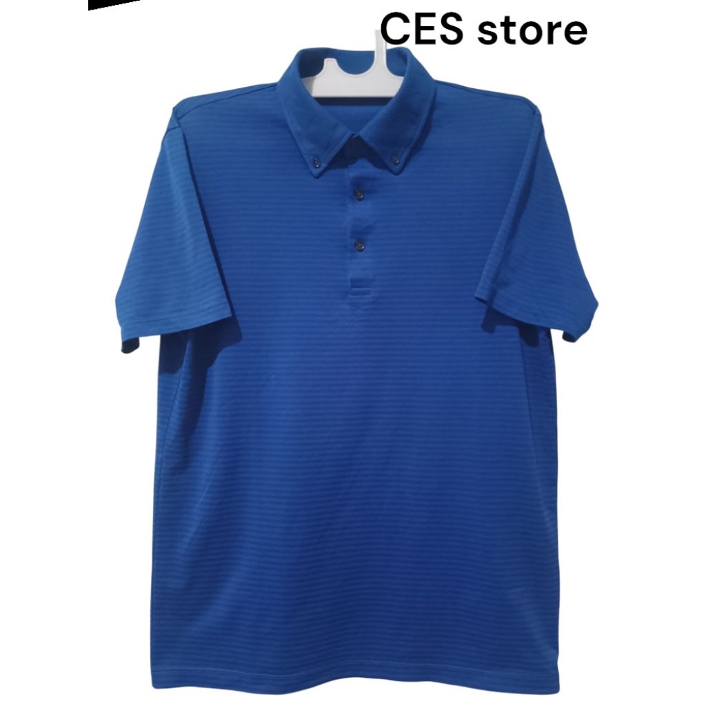 kaos kerah baju fashion casual pria uniqlo