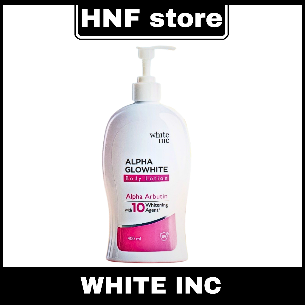 WHITE INC ALPHA GLOWHITE BODY LOTION/HB WHITE INC ALPHA GLOWHITE BODY LOTION 10X -HB WHITE INC 400ML