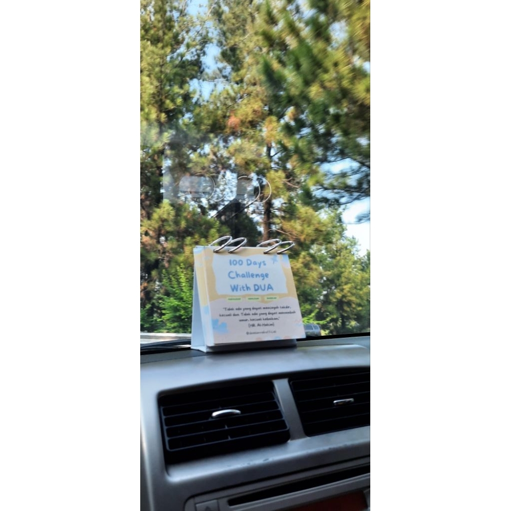 

Kalender Meja Doa 100 Days Challenge With Doa