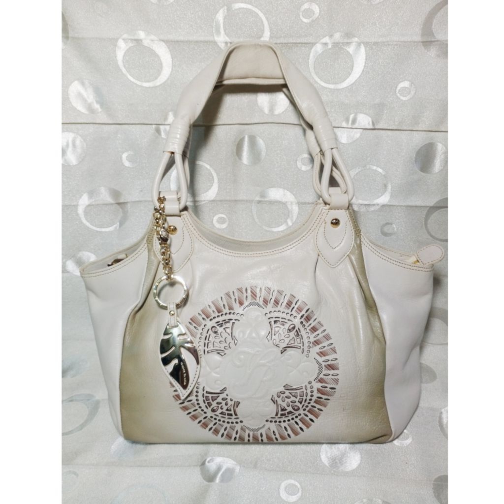 Shoulder Bag Vincis Bench Laser Cut Kulit Asli PL