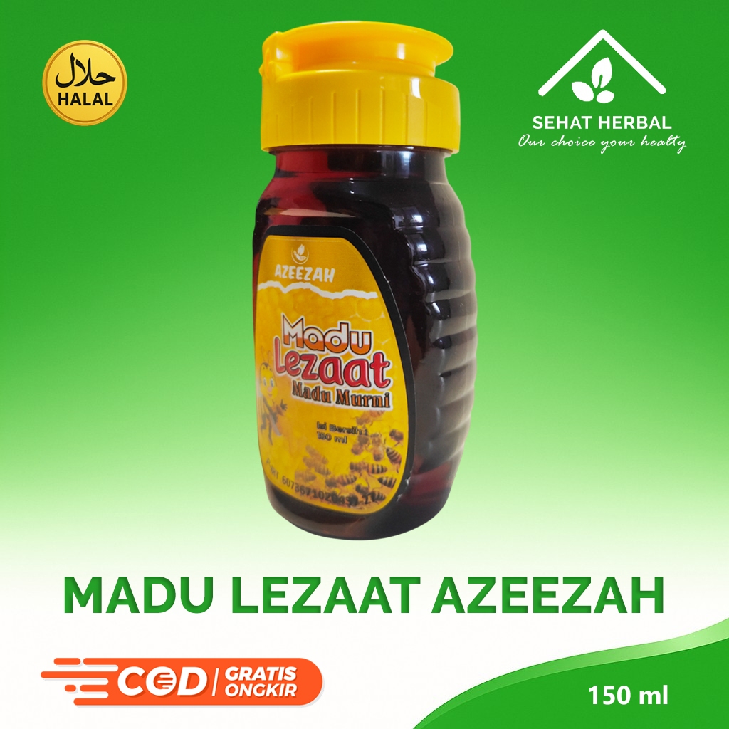 

Madu Azeezah | MADU LEZAAT Murni - Madu Murni Asli dari Hutan Multiflora 150ml KlipKlop