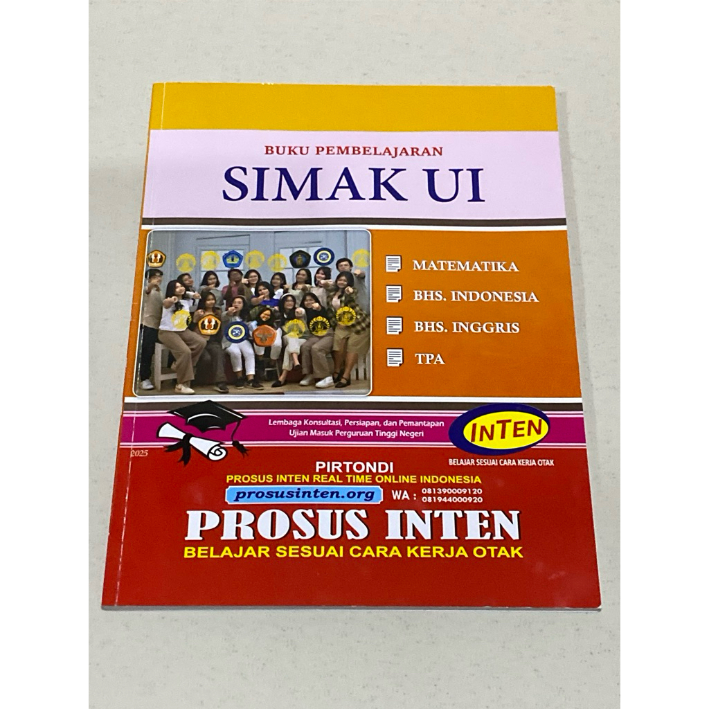 Buku Inten SIMAK UI