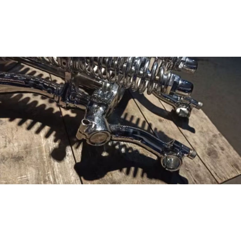 springer model WL plus Riser dogbone finishing chrome