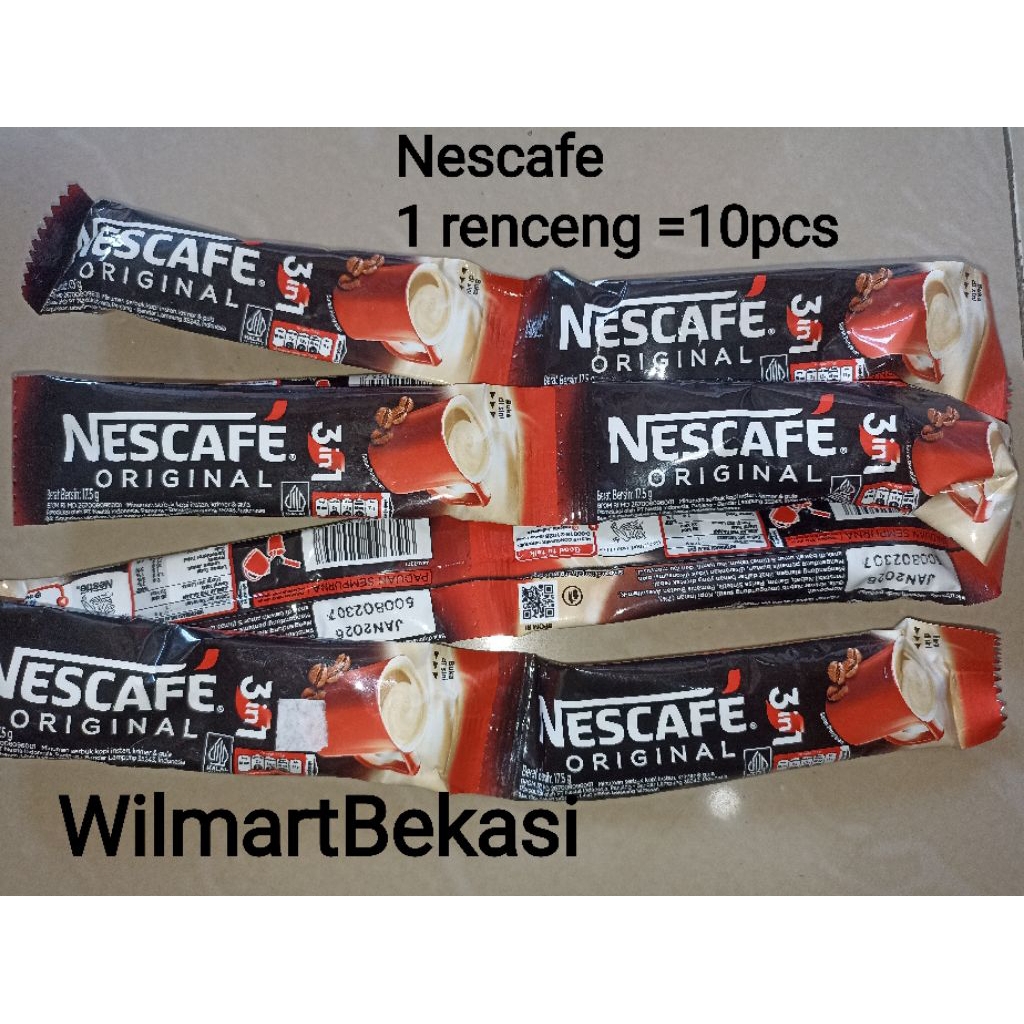 

Nescafe Original 3 in 1 Coffee 17.5g x 10 pcs