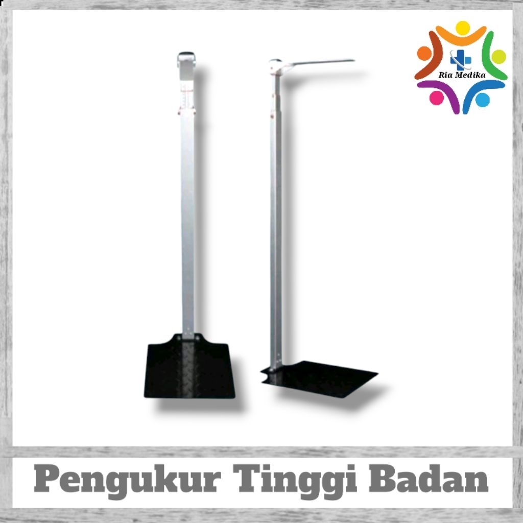 Stadiometer OneHealt  Alat Ukur Tinggi Badan Standing  Pengukur Tinggi Badan Anak Dan Dewasa