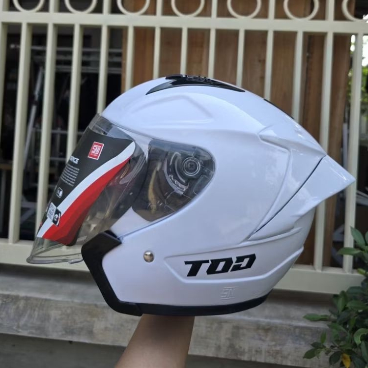 Helm TOD ULTIMAX haf face pria wanita SNI