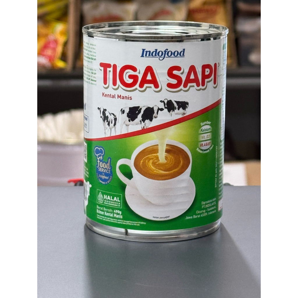 

TIGA SAPI KRIMER KENTAL MANIS / SUSU KENTAL MANIS 490gr