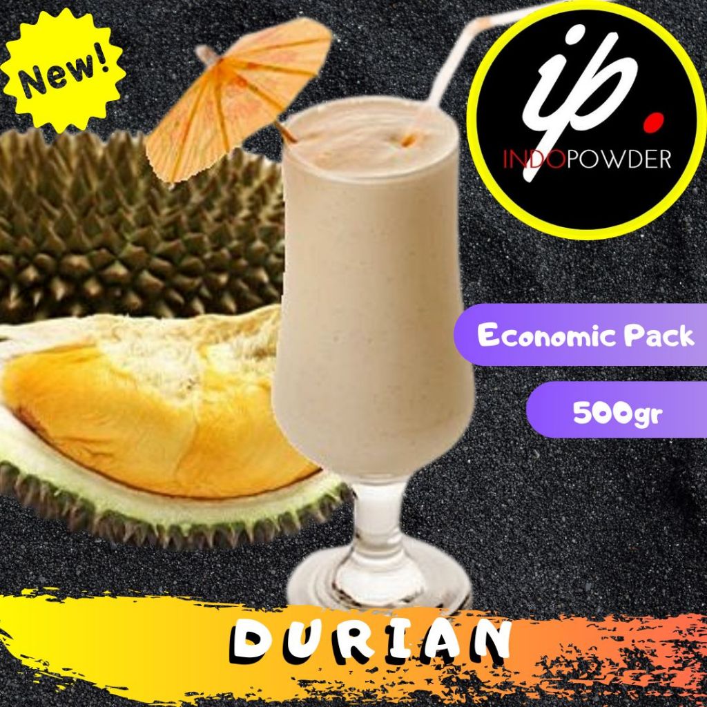 

IP Jakarta - Bubuk DURIAN 500gr untuk Café, Waralaba, Resto dan Usaha Minuman Kekinian