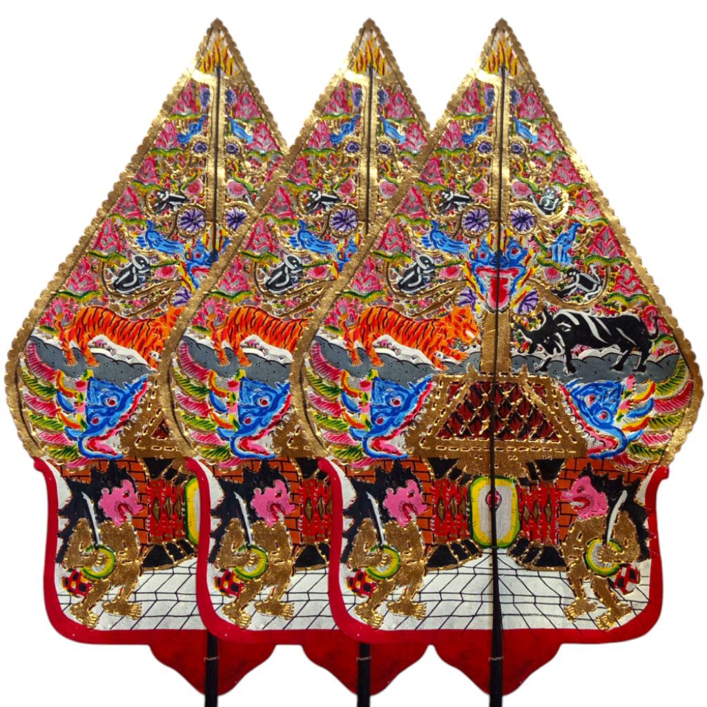 Wayang Gunungan 60cm/ Wayang Kulit Gunungan Viral