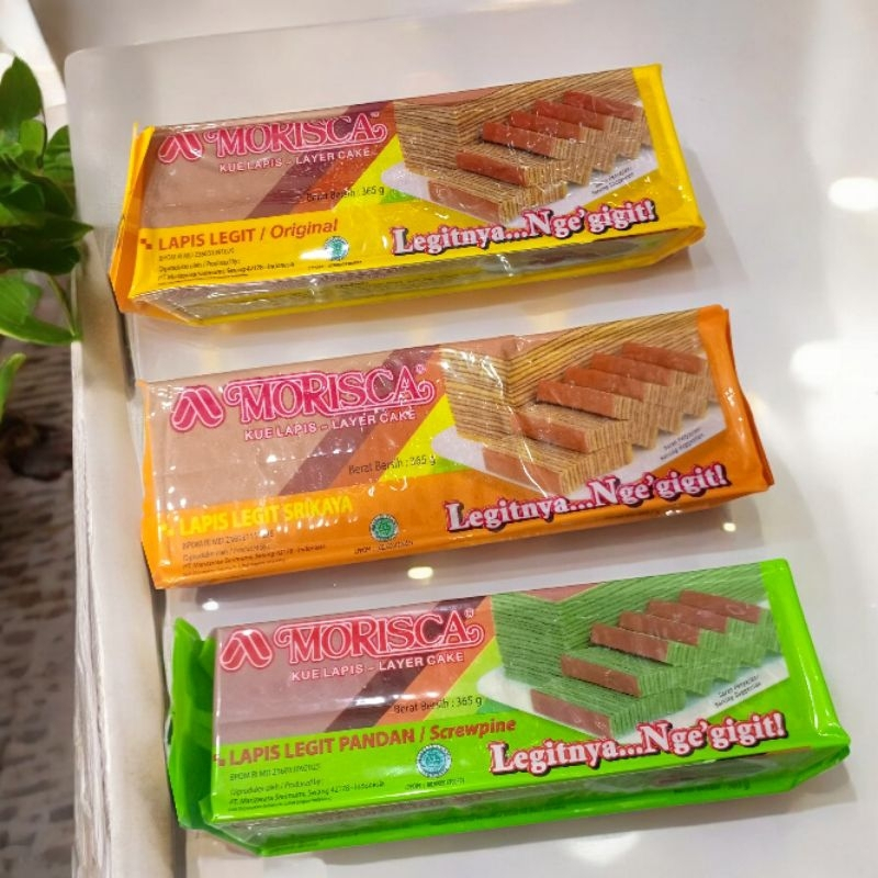 

Camilan Makanan Kue Lapis Legit / Layer Cake Morisca 500 Gr dan 365 Gr Varian Original, Srikaya / Custard Apple, Pandan / Screwpine, Coklat Kelapa / Coconut Chocolate