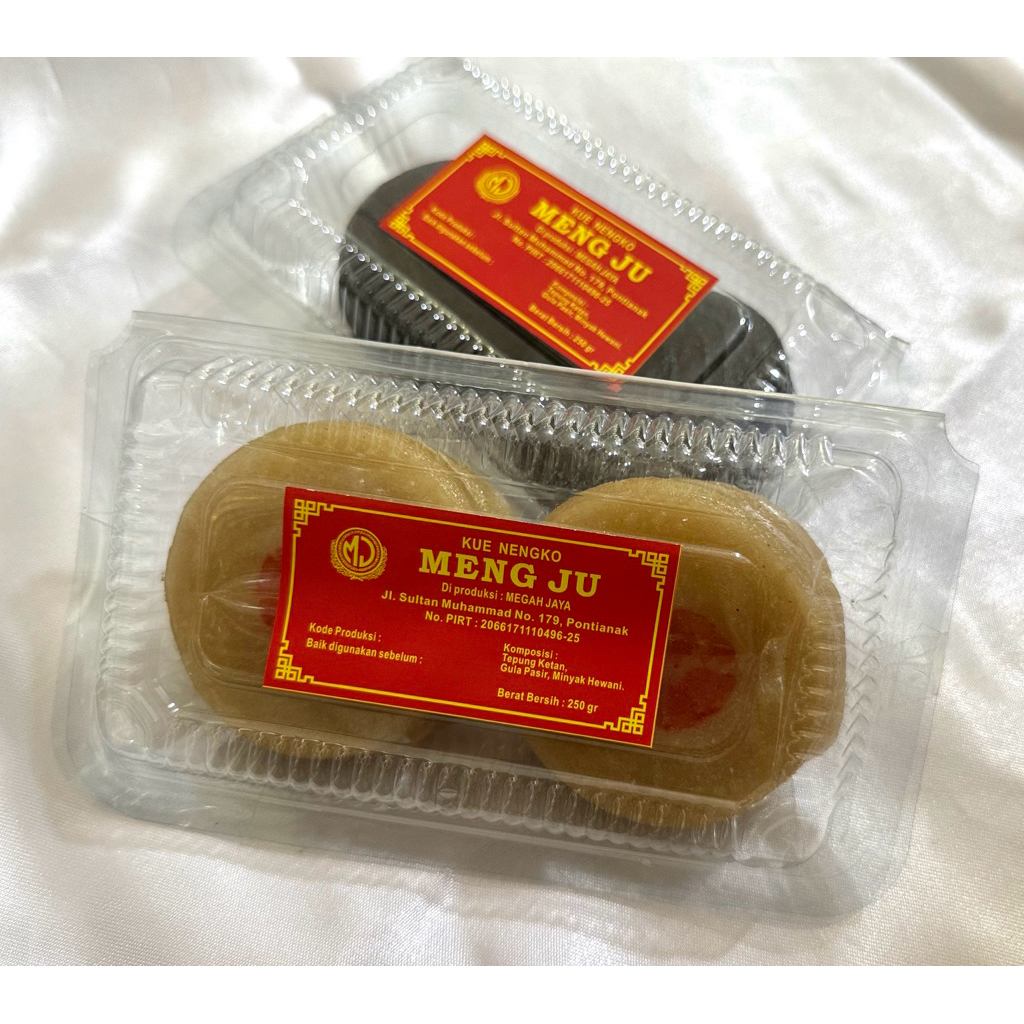 

Amako Bulat Mengju/ Lau Ma Ko/ Nyon Nyion Kau/ Kue Mochi Mengju Khas Pontianak