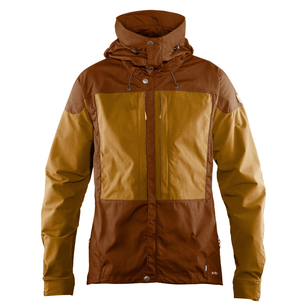 Jaket Gunung Fjallraven Keb Jacket Color Chestnut Acorn