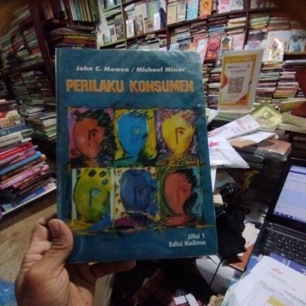 Buku Perilaku Konsumen jilid 1 edisi Kelima 5 John C Mowen / Michael Minor /Erlangga ORIGINAL