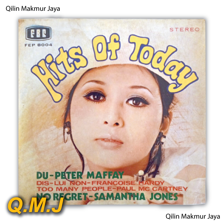 HITS OF TODAY, 7 Inch (Vinyl/Piringan Hitam/PH/LP/Musik)