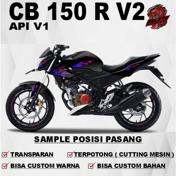 Stiker NEW CB 150 R V2 / Striping NEW CB 150 R V2 / Sticker Striping Decal Decal NEW CB 150 R V2 API