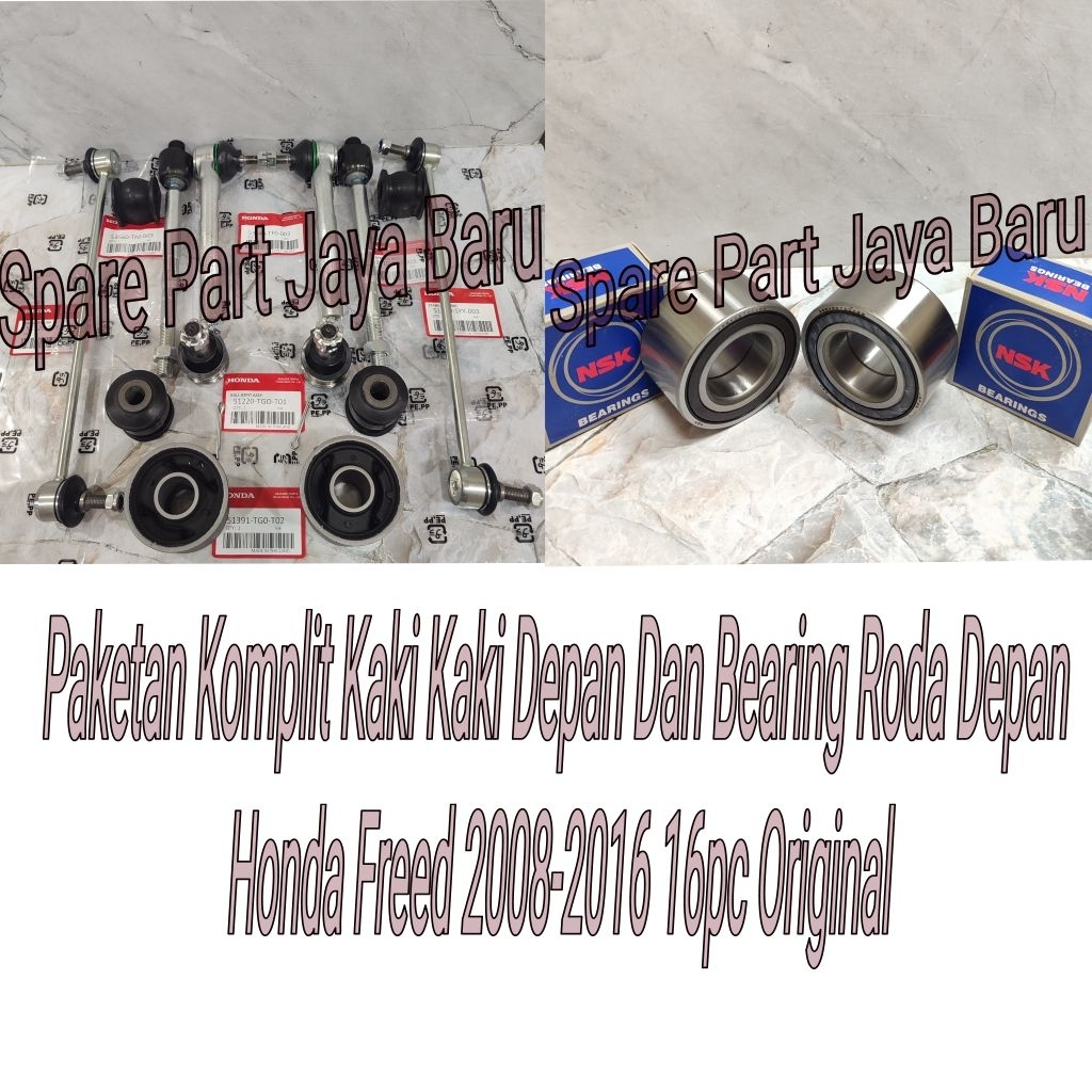 Paketan Kaki Kaki Depan Brio Sayta Tie Rod End Rack End Link Stabilizer Karet Stabil Bushing Arm Bes