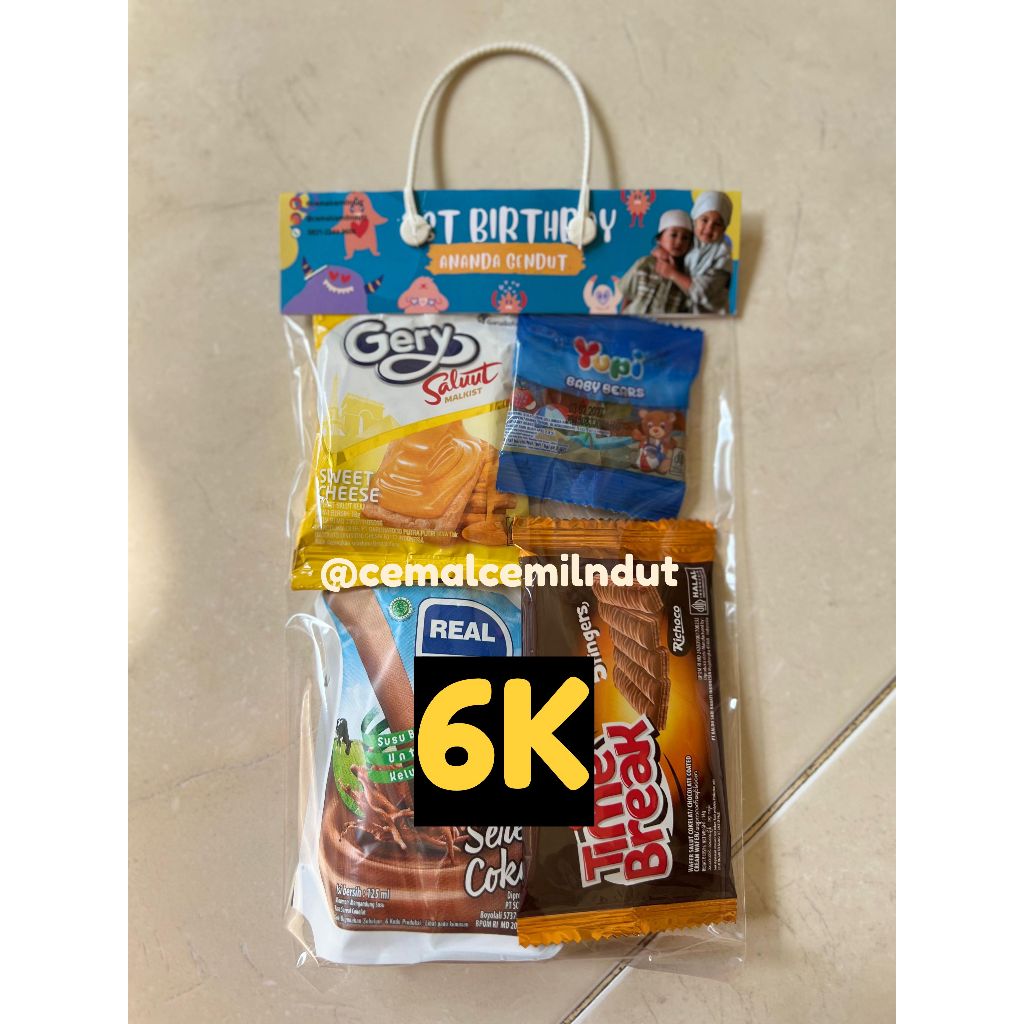 

PAKET SNACK MURAH MERIAH HANYA 6RIBU ULTAH/ACARA/KHITAN FREE DESAIN DAN FOTO