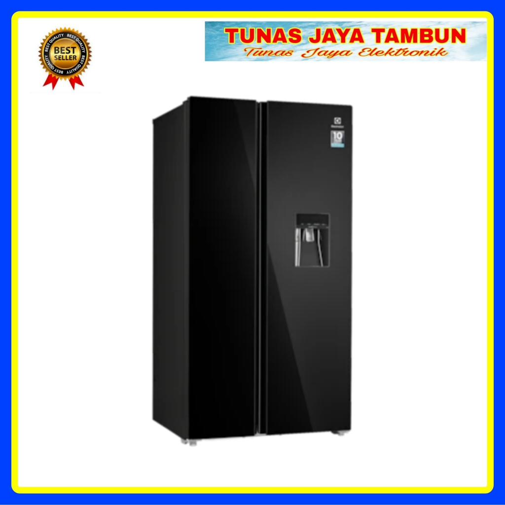 KULKAS ELECTROLUX SBS ESE 6645 A-BID /  KULKAS ELECTROLUX ESE 6645 A-BID / ELECTROLUX SIDE BY SIDE E