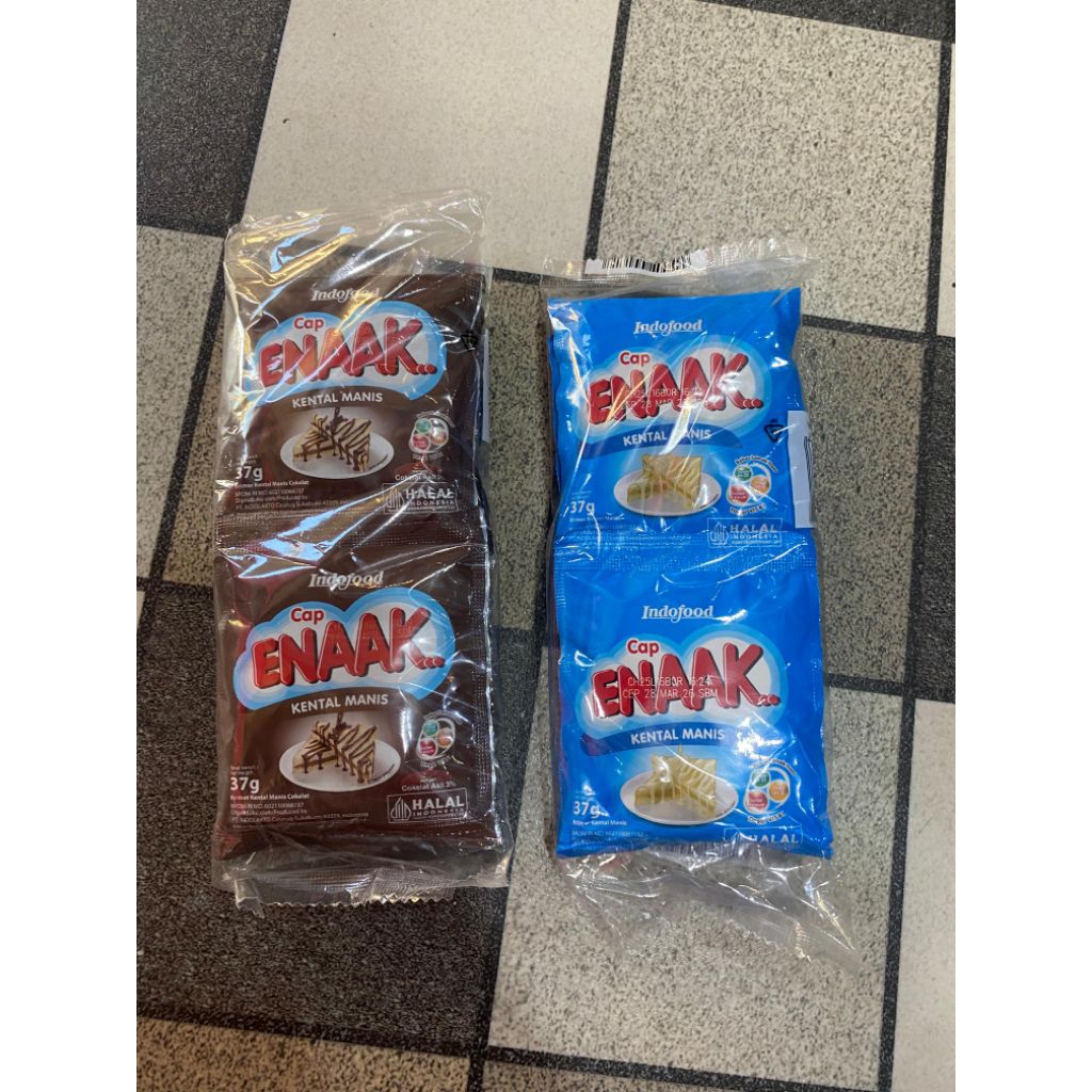 

Susu Kental Manis Cap Enak (6x 37g)